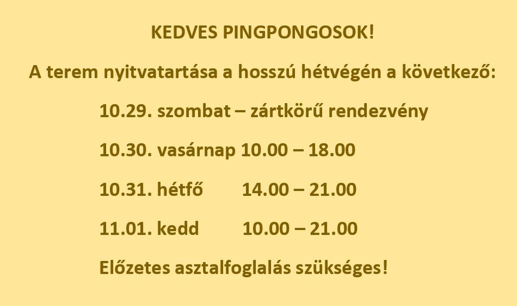 Csepeli Pingpong Club 2210 11